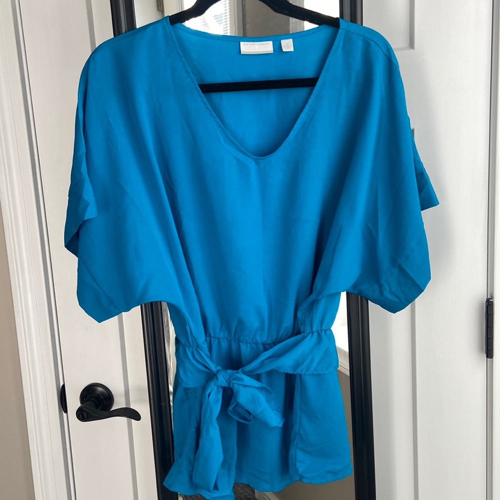 Blue blouse from New York and company